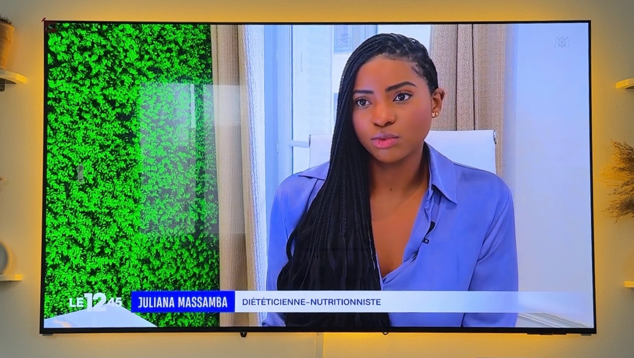 Juliana Massamba - Interview M6 Le 12:45
